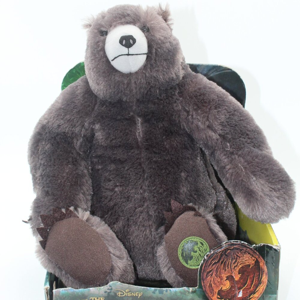 Disney's The Jungle Book Baloo a Free Spirited Bear Plush 12" Just Play 2015 NIB